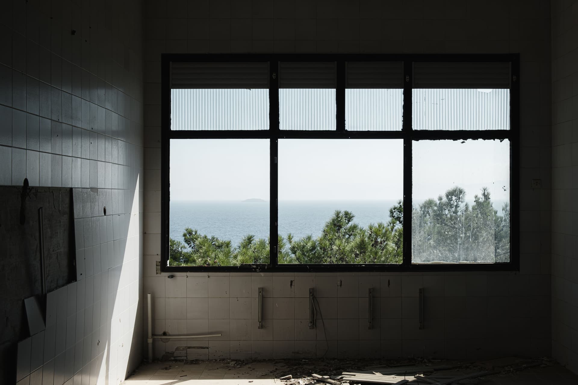 A calm consulting room with a window