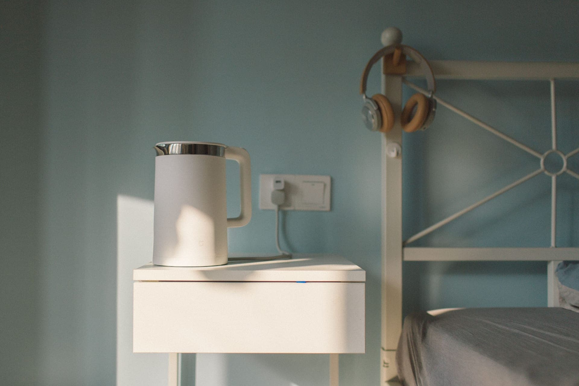 Two humidifiers side by side on a table